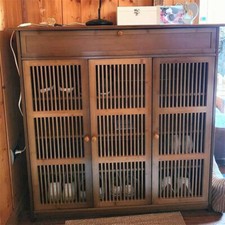 Large Wooden Shoe Storage