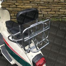 Lambretta S3 Rear Rack Carrier Spare Wheel Holder 4 in 1 Stainless 001009