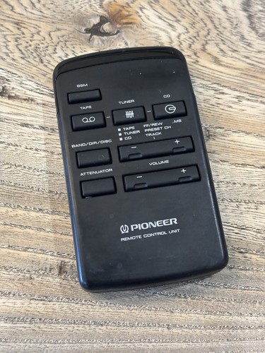 Pioneer cxa 2860 remote - pioneer, cxa-2860