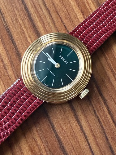 Rare vintage atlantic watch - vintage, watch,17