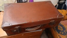 Vintage Leather Suitcase
