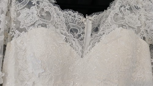 Beautiful embroidered bodice