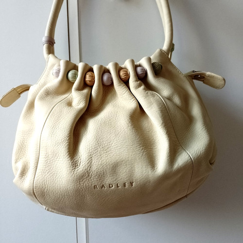 Radley creamy yellow leather - yellow,