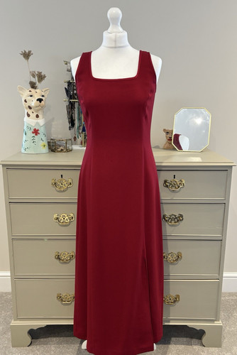 Laura ashley red - ashley, neck