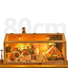 Chick Brooder Box Quail Cage with Window Small Animals Habitat Incubator