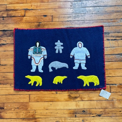 Vintage inuit felted wool - vintage,