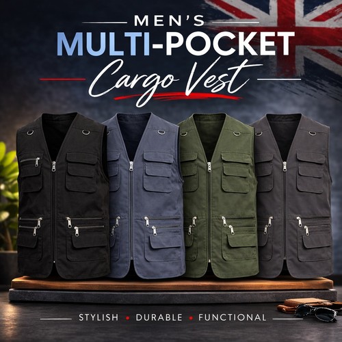Men multi pocket utility - men’s,