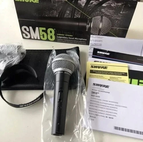 New shure sm58s - shure, vocal