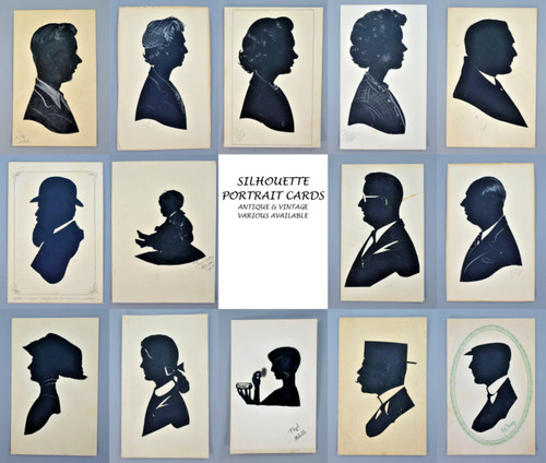 Antique vintage silhouette - antique,