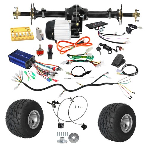 860mm rear axle kit wheels - rear,