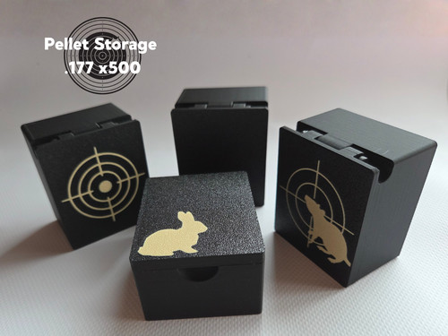 Air gun pellet storage - air, box