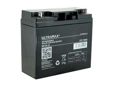 ULTRAMAX NP18-12, 12V 18AH (as 17Ah & 20Ah) SEALED LEAD RECHARGEABLE UPS BATTERY