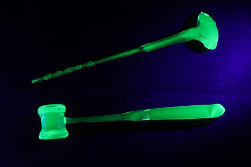 Handcrafted uranium glass - uranium,