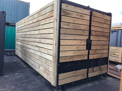 20ft 8ft cladded - 20ft, shipping