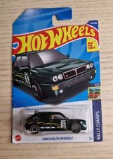Hot Wheels Lancia Delta Integrale Green mainline rally champs HWF56 LONG CARD