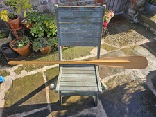  Vintage Wooden Oar Paddle
