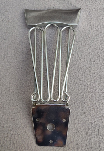 Jazz guitar tail - piece, heavy