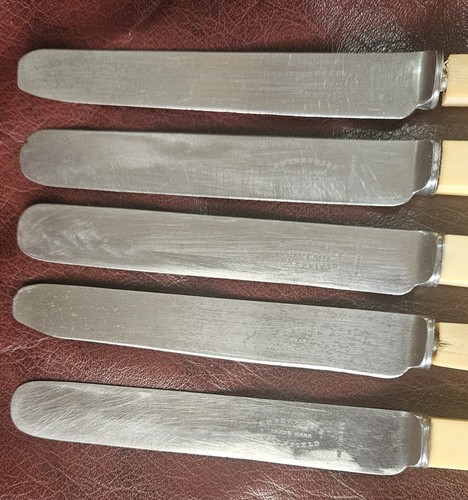 Vintage sheffield ivorine bone - ivorine,