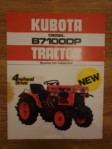 Kubota b7100dp tractor - -,