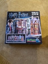 Harry Potter Diagon Alley Wrebbit 3D Jigsaw Puzzle 450 Pieces Complete