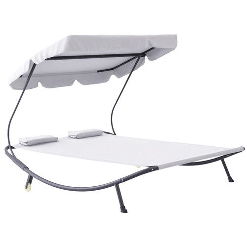 Outsunny garden double hammock - outsunny,