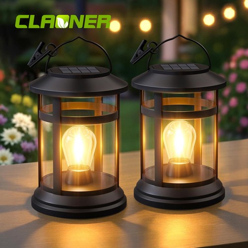 Solar lanterns outdoor - solar, hanging