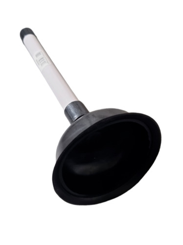 Small plastic rubber plunger - plastic,