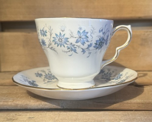 Colclough blue flowers china - blue,