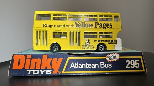 Dinky 295 yellow pages - dinky,