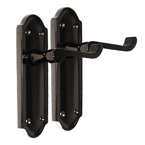 Black nickel internal door - nickel,