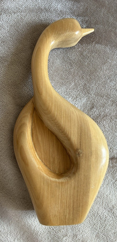 Hand crafted carved wooden - crafted,