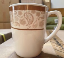 4xCaravan Summer Melamine Kitchen Camping  Mug Flower Beautiful Anti Slip BPA