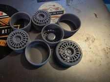 1/18 scale Compomotive TH2 with Low profile Tyres 3D Printed Scale Model Diecast