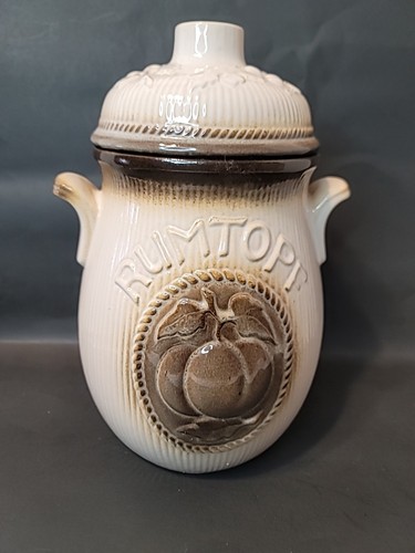 Vintage rumtopf cookie - vintage, jar