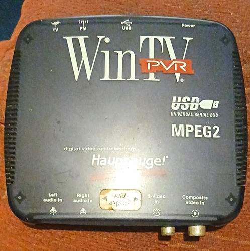 Hauppauge wintv pvr external - hauppauge,