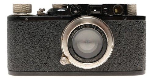 Leica black rangefinder - black,
