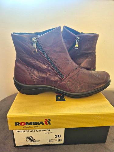 Romika cassie burgundy - 05,