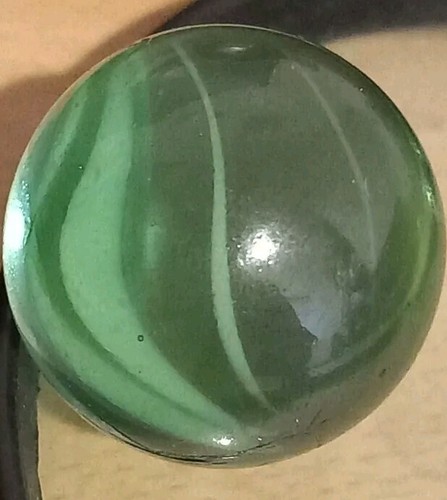 Vintage green swirl - swirl, marble