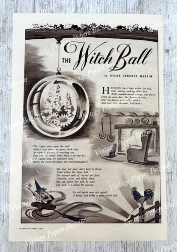 The witch ball illustration - witch,