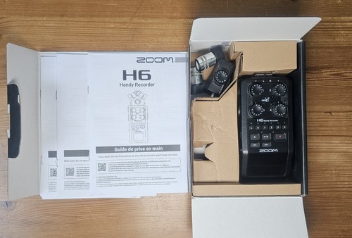Zoom portable handy digital - h6,