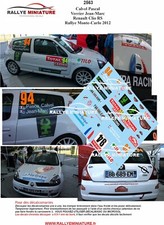 DECALS 1/32 REF 2563 RENAULT