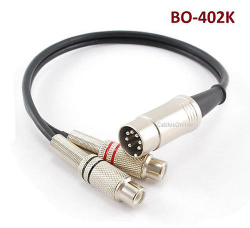 Cablesonline 1ft pin - 7-pin, din