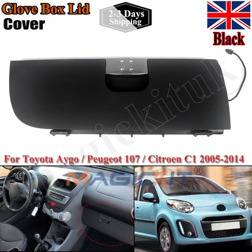 New glove box lid - cover, black