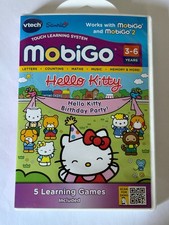 VTech MobiGo / MobiGo 2 - Hello Kitty Birthday Party, Complete w/ Manuals SANRIO