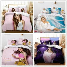 Ariana Grande Bedding Set 3D Duvet Cover Quilt Cover Pillowcase Single Double