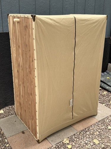 Vintage bean cedar canvas - bean,