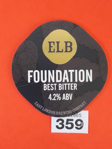 Beer pump clip badge east - clip,