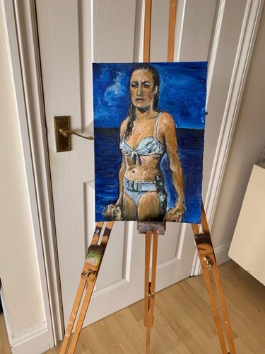 Small oil painting ursula - small, of