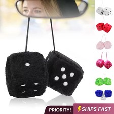 Soft Fluffy Furry Dice