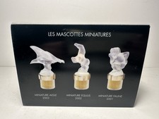 Boxed Lalique Mascot Miniature